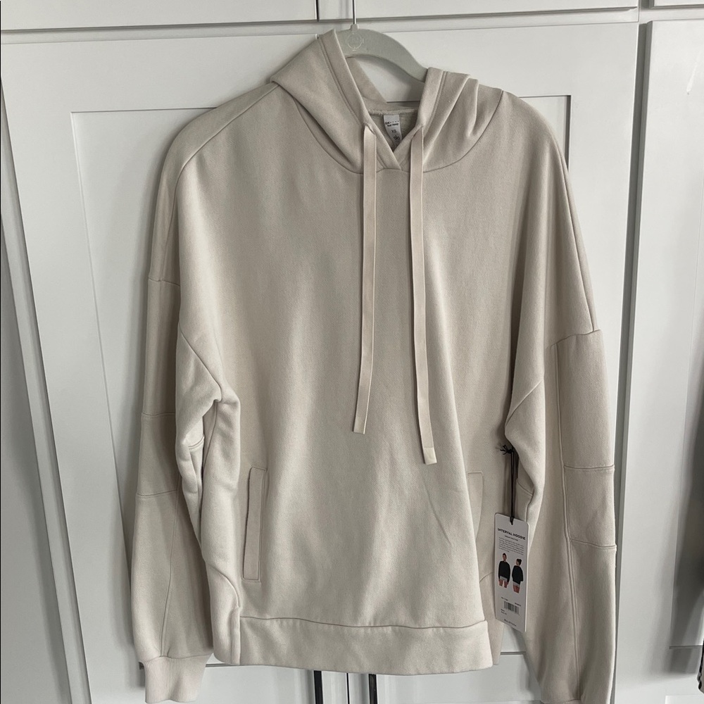 ALO Yoga Cream Hoodie Sweatshirt